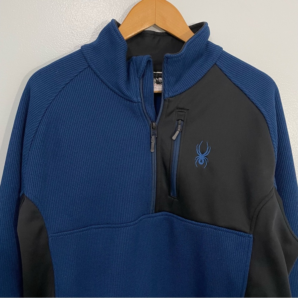 Spyder Half Zip Sweater Gait Knit Pullover Jacket Size XXL - Picture 3 of 12
